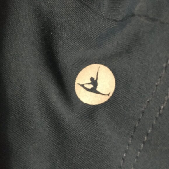 90 Degree By Reflex Dark Blue Turquoise Racerback Mesh Yoga Tank - Picture 8 of 13